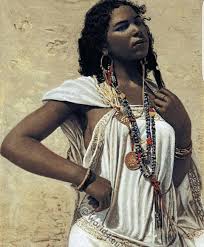 North African Arabian Women Traditional Outfits Arabic Clothing