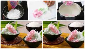 Jajanan murah meriah ini terbuat dari bahan ubi jalar dan gula merah. Resep Membuat Cenil Ceria Nutrijell Kenyal Kenyal Ngangenin Resep Resep Masakan Indonesia Resep Makanan Penutup