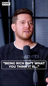 Michael Buble explains why being rich isn't what you think it is... 👀