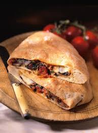 Vegetable And Calabrese Salami Calzone Ricardo Recipe Calabrese Salami Calzone Recipes