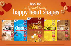 You probably think about cheerios. Cheerios Brings Back Happy Heart Shaped O S To Inspire Heart Healthy Lifestyle Business Wire