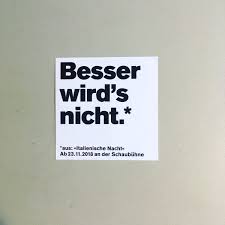 Zitate von klaus wowereit (6 zitate) „ berlin ist arm, aber sexy. Schaubuhne Berlin On Twitter Stimmt Italienischenacht Zitat Zutat