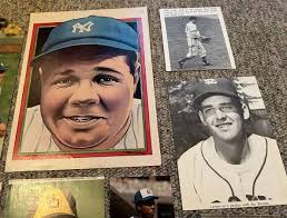 Vintage Photo Collection 12 ct Aaron Ruth Brock Paige Clemente Feller