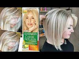 تحصلي على اشقر فاتح ثلجي بصبغة واحدة غارنييه نصائح وخطوات مهمة youtube hair styles long hair styles hair