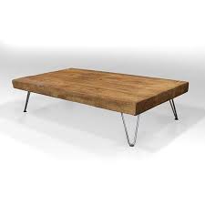 Dove gray large rectangle wood coffee table with shelf: 3 Inch Top Hairpin Leg Low Coffee Table Low Coffee Table Wooden Coffee Table Coffee Table Wood