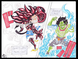 I believe that in the fifth gear, luffy can freely produce fire in one hand and lightning in another hand, much like blackbeard though he haven't ate 2 devil fruits. Crazy One Piece Theories Pt2 Onepiece