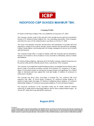 Mulai dari bumbu hingga racikan produk olahan dihadirkan merek ini. Indofood Cbp Sukses Makmur Tbk Expense Revenue