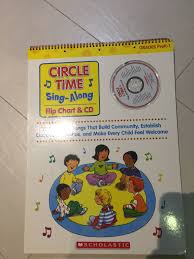 scholastic circle time flip chart and cd