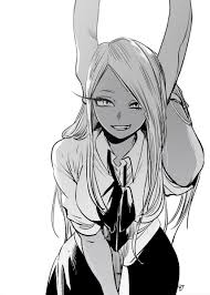 Mirko thigh length waffle weave kimono robes, gowns for bridesmaids. Art The Rabbit Hero Mirko By Oshi No Ko Artist Yokoyari Mengo My Hero Academia Manga