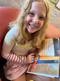 Tadpoles, robots, and sewing machines all part of this family's  hybrid-homeschool experience