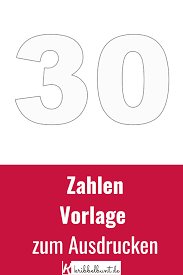 Buchstaben schablone zum ausdrucken bilder zum ausdrucken buchstaben nähen schablonen selber machen alphabet schablonen sonderzeichen schablonen vorlagen druckvorlagen banner mehr dazu die nutzer lieben auch diese ideen wallpaper: Zahlen Von 1 Bis 30 Zum Ausdrucken Fur Kinder Zahlen Vorlagen Ausdrucken Zahlen Zum Ausmalen