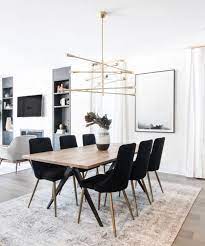 Modern And Inviting Formal Dining Space By Ottawa Interior Design Firm Leclair Decor Dining Room Small Black Dining Room Modern Dining Room