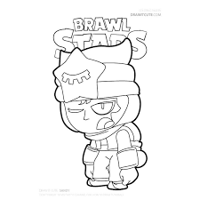 New hairstyle and some piercings, bibi's ready to party (☆▽☆). Brawl Stars Coloring Pages All Brawlers Coloring And Drawing