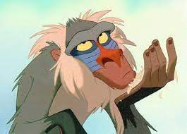 As king, you need to understand that balance and respect all the creatures, from the crawling ant to the leaping. Lion King Monkey Rafiki