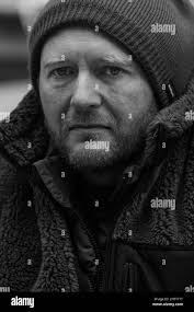 With his wife amanda Black and White Stock Photos & Images