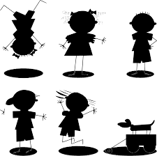 Download Svg Male Girl Figure Characters Free Svg Image Icon Svg Silh