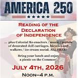 Reading of the Declaration of Independence