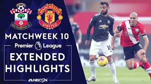 Matić lingard greenwood romero chong rojo tuanzebe. Southampton V Manchester United Premier League Highlights 11 29 2020 Nbc Sports Youtube