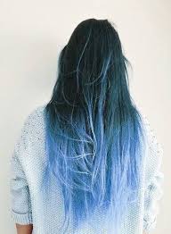 F R O S T Blue Ombre Hair Dip Dye Hair Dye My Hair
