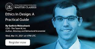 Design masters® is a division of design master associates, incorporated®. Ethics In Design A Practical Guide Ux Master Classes