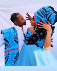 Lovely Zulu Traditional Dresses Shweshwe Attires In 2020 Traditional Dresses African Traditional Dresses Surprise Baby Shower