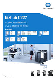 Bizhub c221 linux drivers (ppd file). Bizhub C227 Datasheet By Konica Minolta Business Solutions Europe Gmbh Issuu