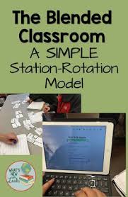 How Can You Use Technology To Do Stations In Secondary Education Easy This Simple Station Rot Blended Classroom Teaching Secondary Blended Learning Classroom