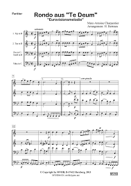 Veni sancte spiritus, p.161 (danzi, franz) viola (danzi, franz) collaborations (2) Te Deum Blechblaserquartett Pdf Noten Von Marc Antoine Charpentier In B Dur Mvhb46024