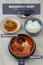 Kimchi Jjigae Kimchi Suppe Rezept Japanische Koreanische Rezepte Rezept Koreanische Rezepte Rezepte Kimchi