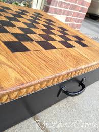 This coffee table was missing its glass top, so mindi replaced it with. Repurposed Table Ideas Dining Tables Coffee Tables My Repurposed Life Rescue Re Imagine Repeat