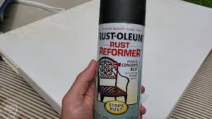 You can treat the rust and remove the worst with a thick paste of lemon juice and salt. How To Paint A Rusty Refrigerator Refresh Living