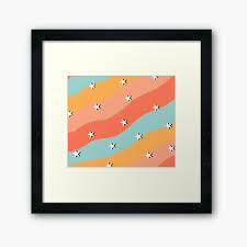 Discover more indie kid, indie kid background, indie kid phone wallpapers. Aesthetic Wallpaper Design Framed Art Print By Averystraumann Redbubble