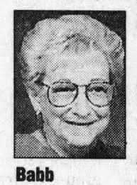 Alberta Janet Husman Babb (1925-2002)