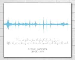Heartbeat Sound Wave Nursery Print Custom Personalized With Etsy Baby Heartbeat Sound Waves In A Heartbeat