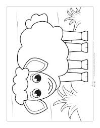 Download this adorable dog printable to delight your child. Farm Animals Coloring Pages For Kids Itsybitsyfun Com