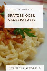 Die Bordkuche Entspannt Kochen An Bord Rezepte Essen Fur Die Seele Kasespatzle Selber Machen