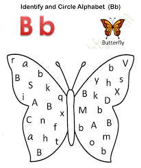course english preschool topic identify and circle alphabet worksheets