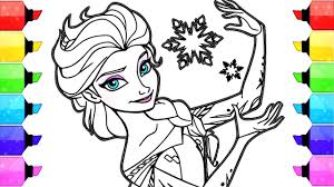 Anna is her younger sister. Elsa Frozen Disney Coloring Book Pages How To Draw And Color Elsa Frozen Disney Paint Markers Youtube