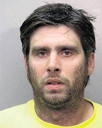 Man accused of knocking motorcyclist off the road