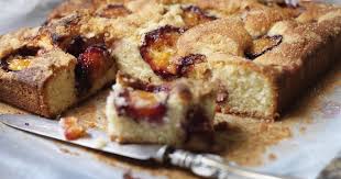Photo Recette de blondies au chocolat blanc et aux mirabelles sans ?ufs