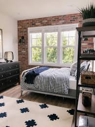 Luxury bedroom furniture home bedroom living room furniture bedroom decor bedroom ideas master bedroom calm bedroom bedroom designs master suite. Brick Wall Bedroom Reveal A Thoughtful Place