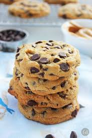 Thick Chewy Peanut Butter Chocolate Chip Cookies He Chewy Peanut Butter Chocolate Chip Cookies Cookies Recipes Chocolate Chip Butter Chocolate Chip Cookies