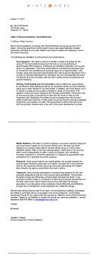 Letter Of Recommendation Recommendation Examples Reference Letter Letter Of Recommendation
