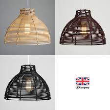 Should we remove sconces put your current lamp would provide better light with a linen instead of opaque paper shade which recessed lights and ceiling fan is a bad combination in the same room if not designed properly. Modern Round Rattan Wicker Ceiling Pendant Light Lamp Shade Lampshade Home Lamps Lighting Ceiling Fans Ceiling Fixture