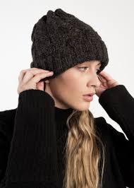 Men's striped ribbed slouchy knit beanie winter hat warm work cap soft toboggan. Basic Knitted Hat