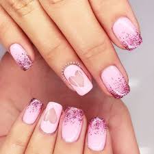 Nail Art Para Amor Y Amistad Nail Designs Valentines Valentine S Day Nail Designs Valentines Nails