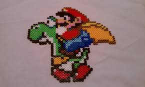 Mario Riding Yoshi マリオ