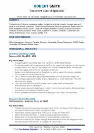 Find powerful content for document controller. Document Control Specialist Resume Samples Qwikresume