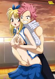 Lucy Heartfilia and Natsu Dragneel 