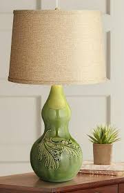 Kathy Ireland Flora And Fauna Green Table Lamp 8d365 Lamps Plus Green Table Lamp Table Lamp Lamp